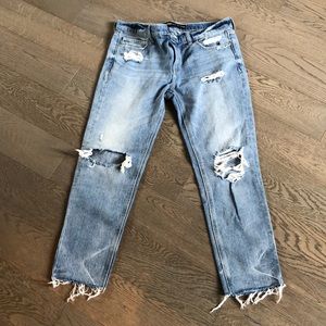 Express girlfriend jeans